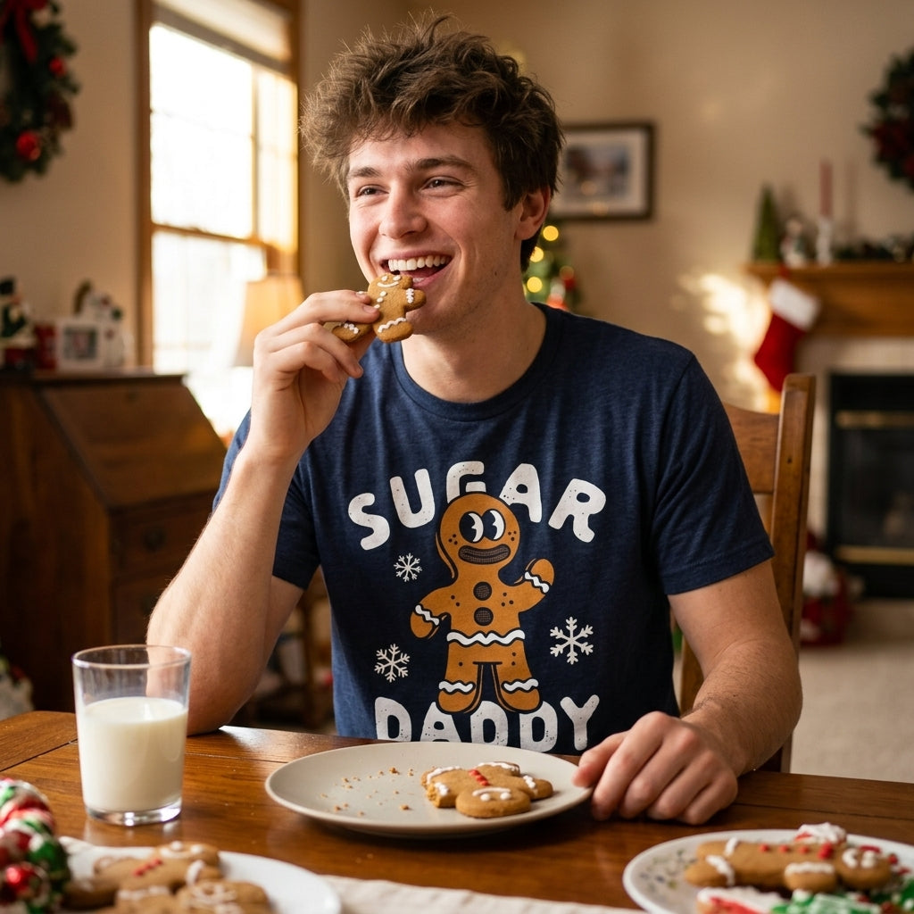 Sugar Daddy Gingerbread Men's T Shirt product image 2
