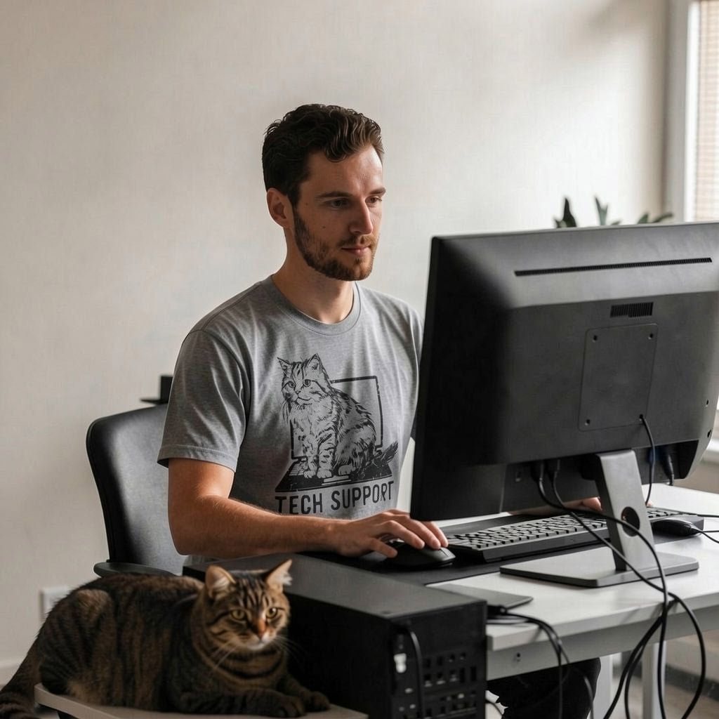 Tech Support Men's T Shirt product image 2