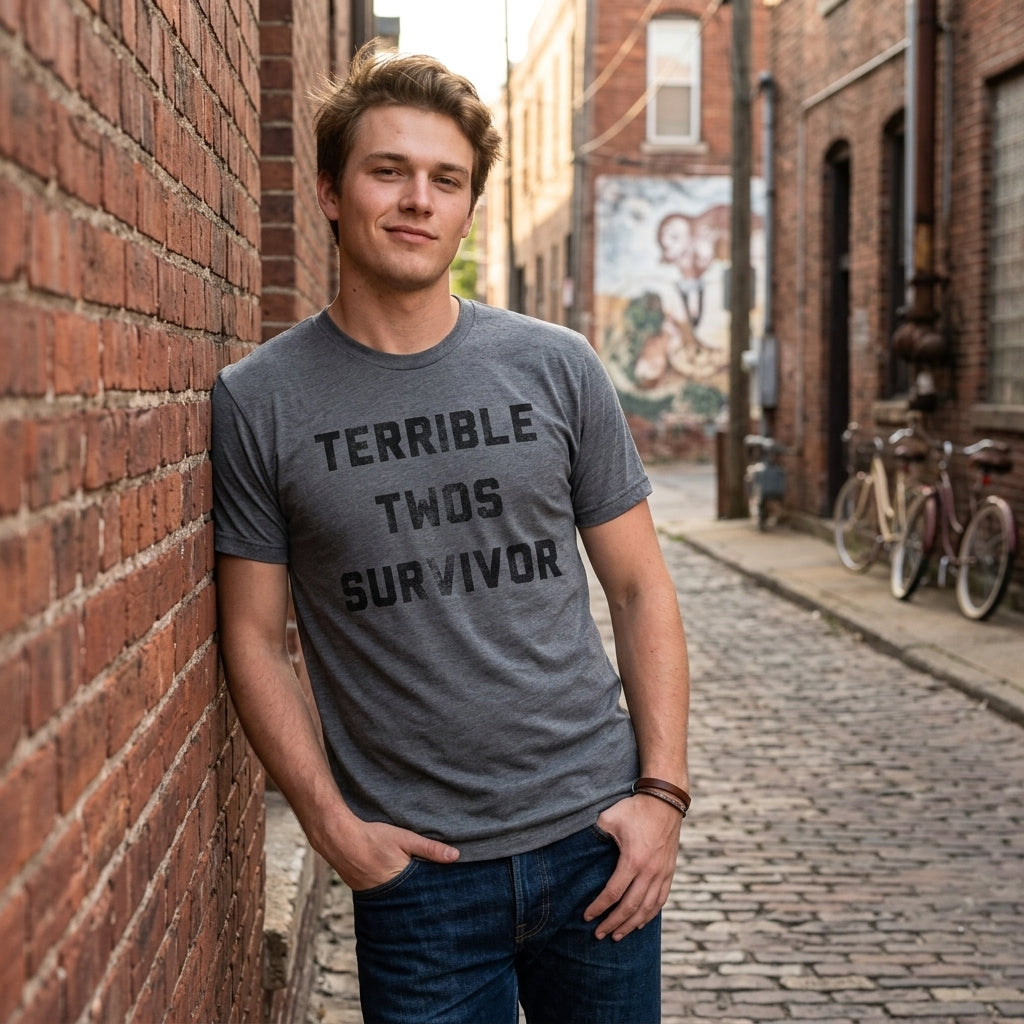 Terrible Twos Survivor Men's T Shirt product image 2