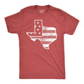 American Flag Texas Men's T Shirt product image 1
