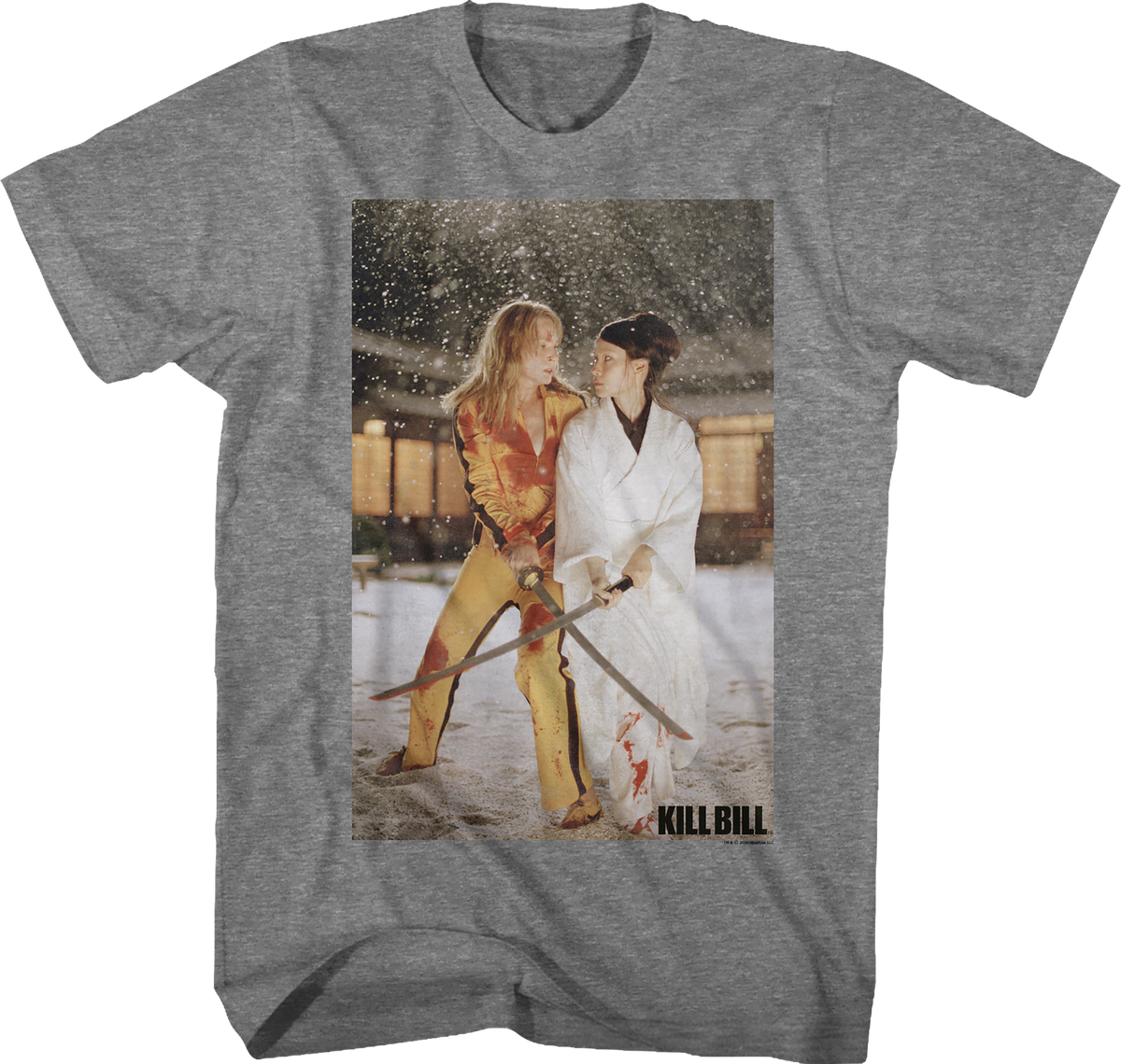 The Bride vs. O-Ren Ishii Kill Bill T-Shirt product image 1