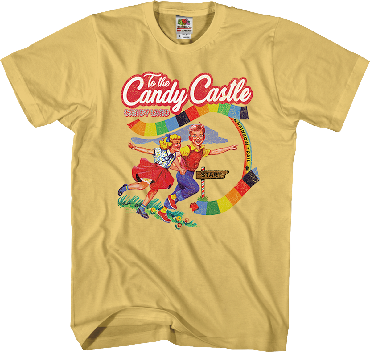 Vintage To the Candy Castle Land T-Shirt product image 1