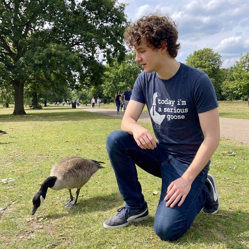 Today I'm a Serious Goose Men's T Shirt product image 2
