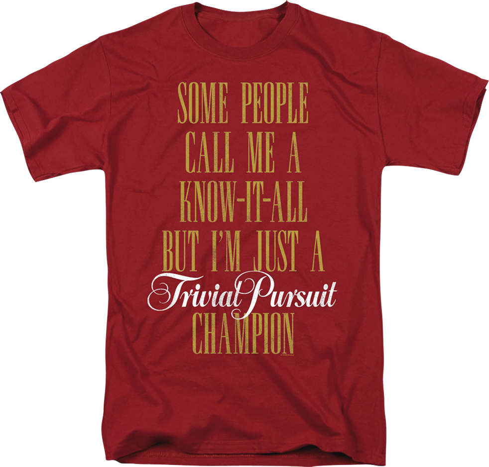 Trivial Pursuit Champion T-Shirt product image 1