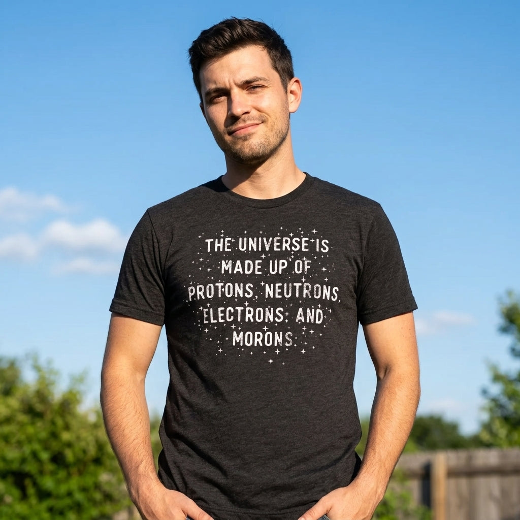 The Universe Is Made Up Of Protons Neutrons Electrons and product image 2