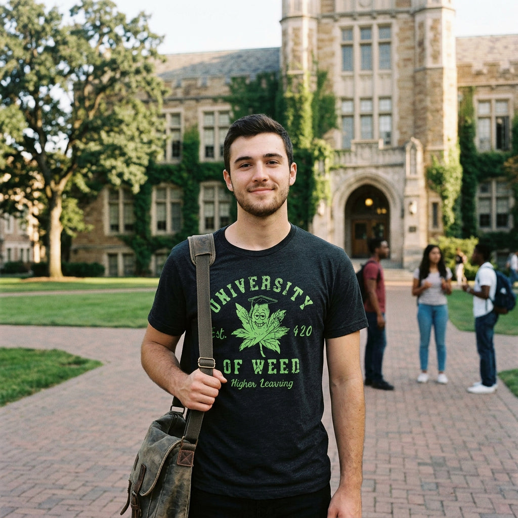 University Of Weed Men's T Shirt product image 2