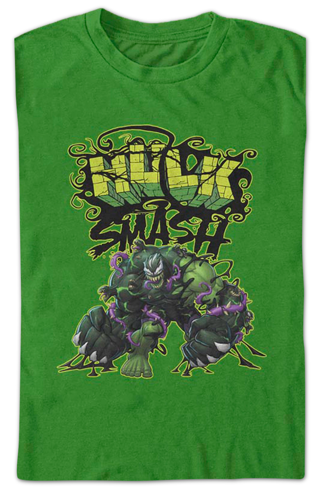 Venom Hulk Smash Marvel Comics T-Shirt product image 2