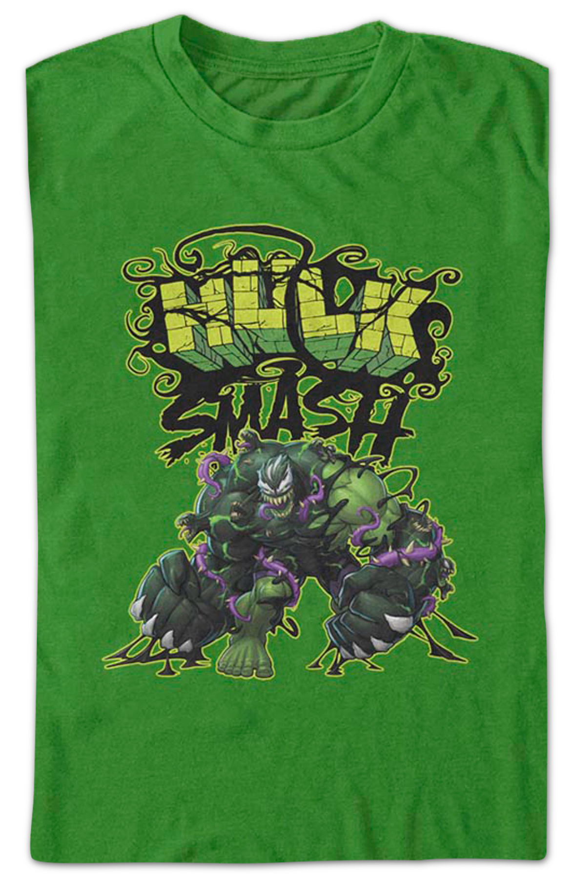Venom Hulk Smash Marvel Comics T-Shirt product image 2