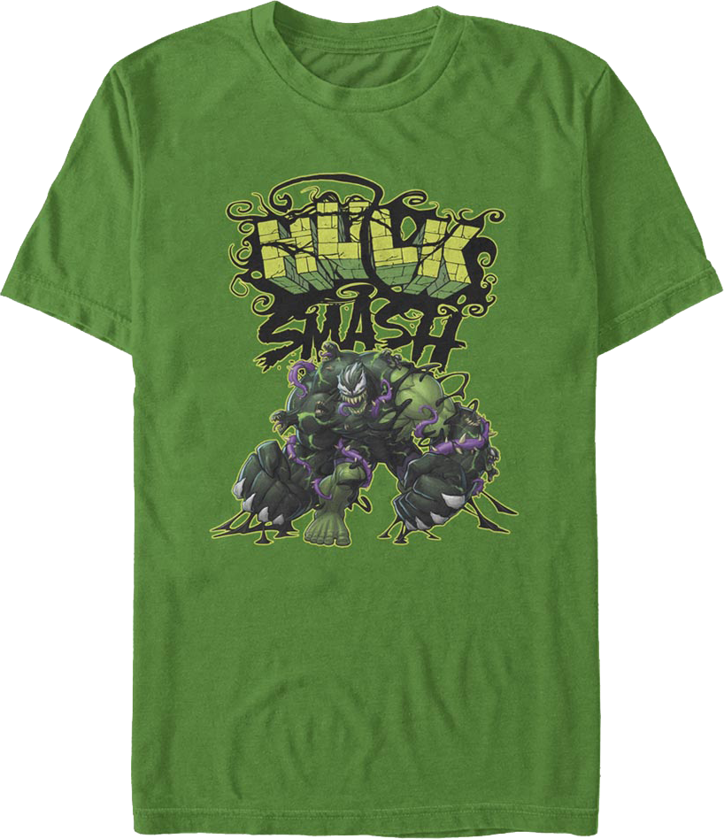 Venom Hulk Smash Marvel Comics T-Shirt product image 1