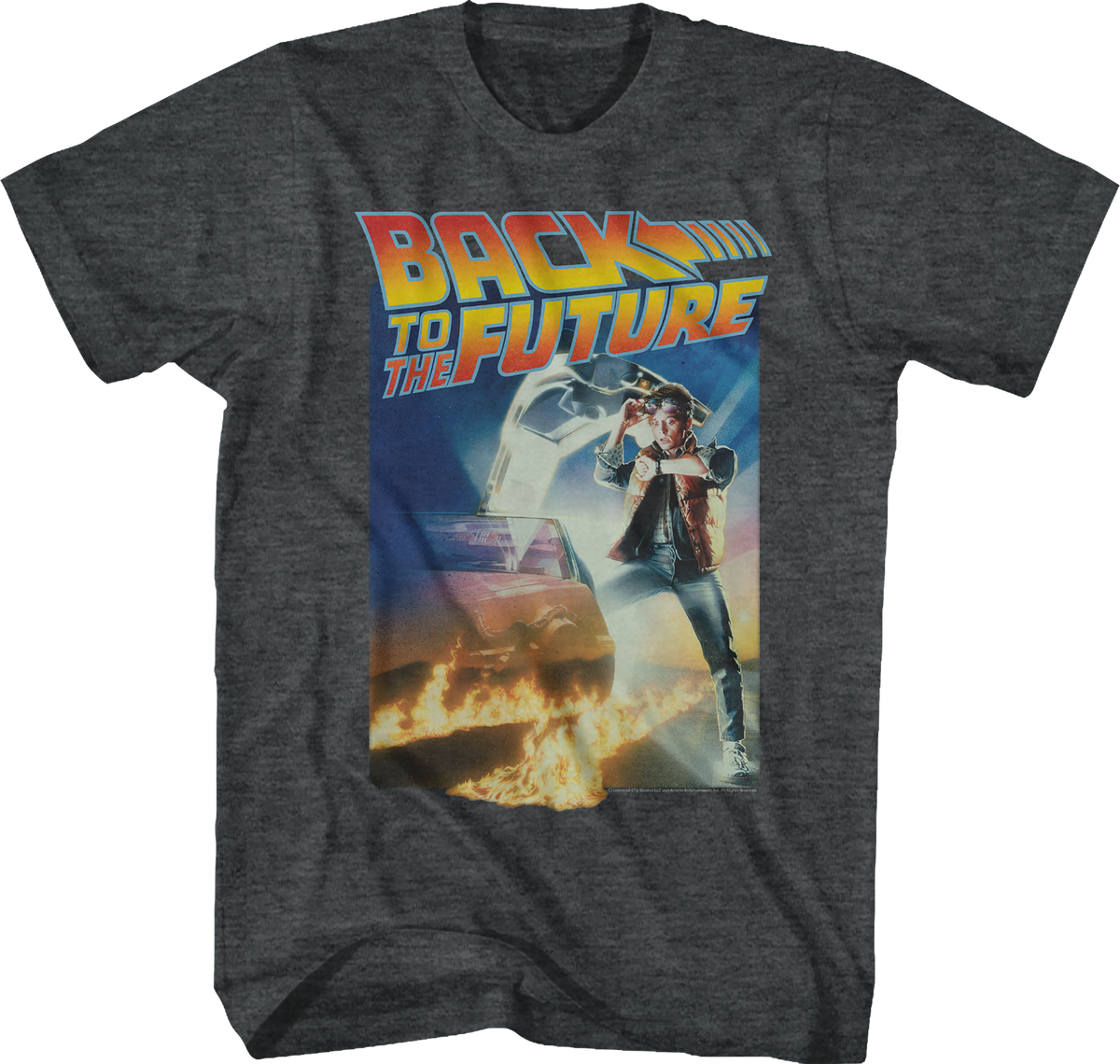 Vintage Movie Poster Back To The Future T-Shirt