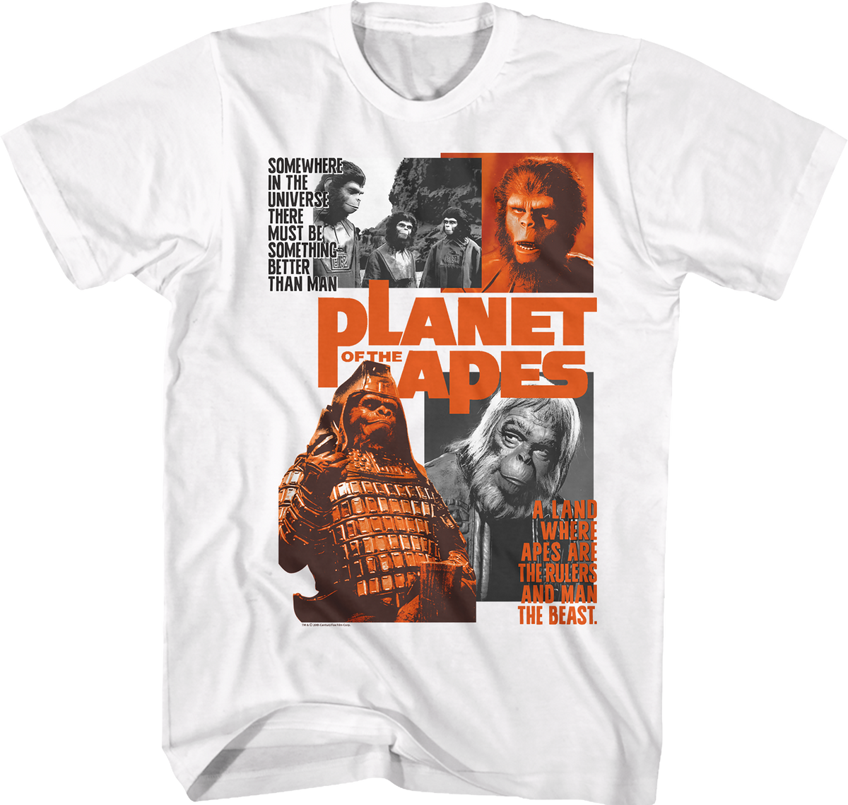 Vintage Movie Poster Planet Of The Apes T-Shirt