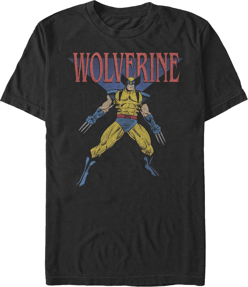 Vintage Wolverine Marvel Comics T-Shirt product image 1