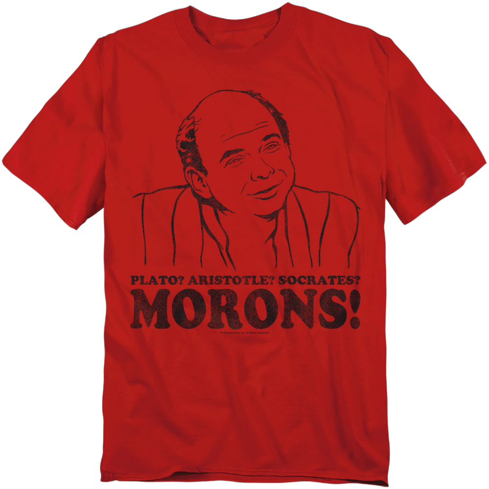 Vizzini Morons Princess Bride T-Shirt product image 2