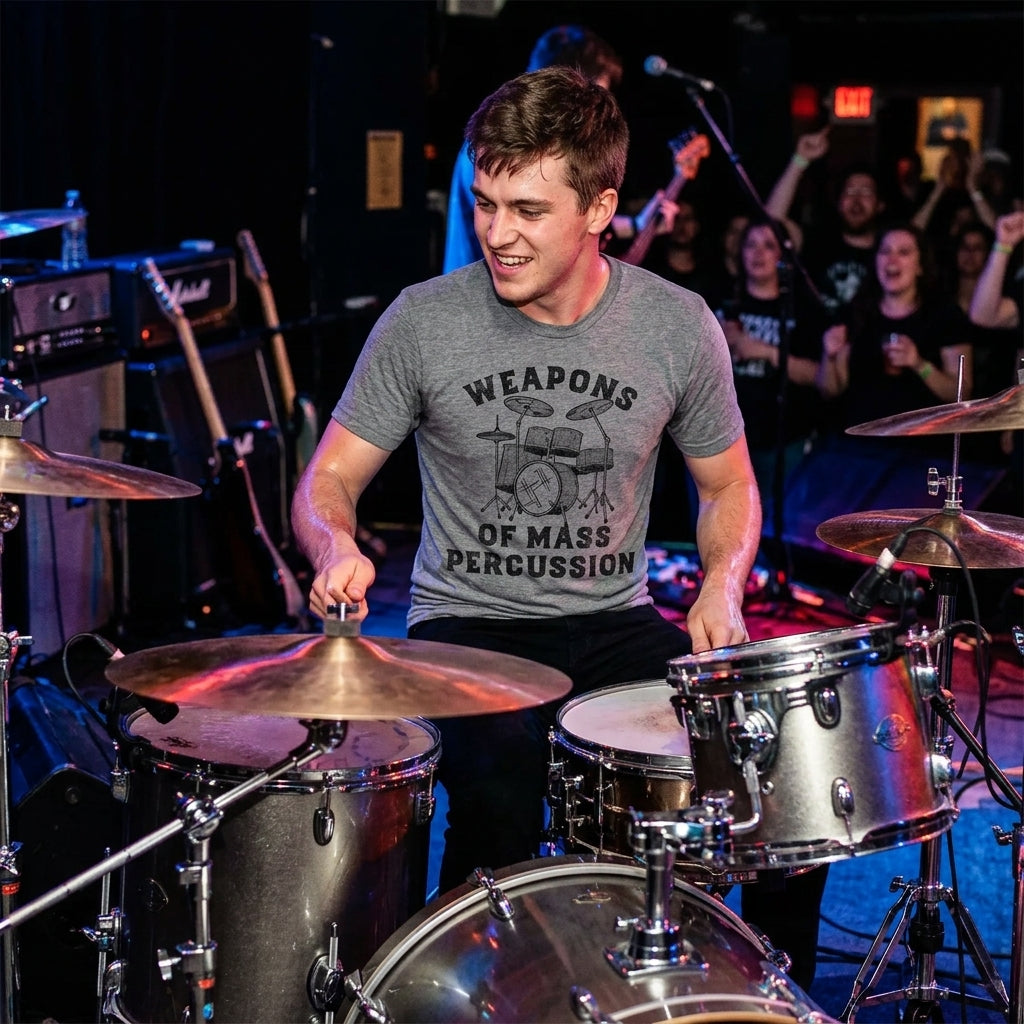 Weapons of Mass Percussion Men's T Shirt product image 2