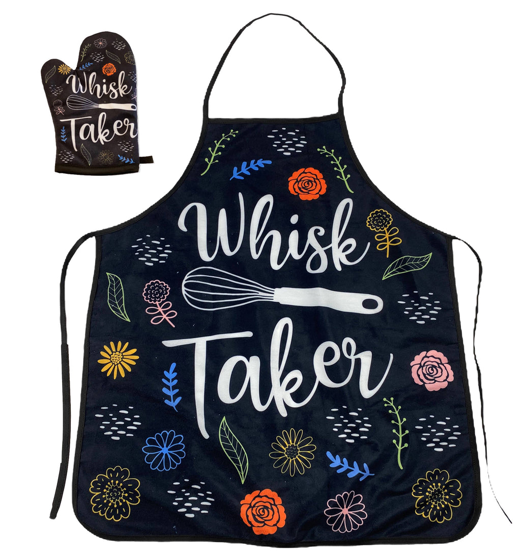Whisk Taker Oven Mitt + Apron Bakeware