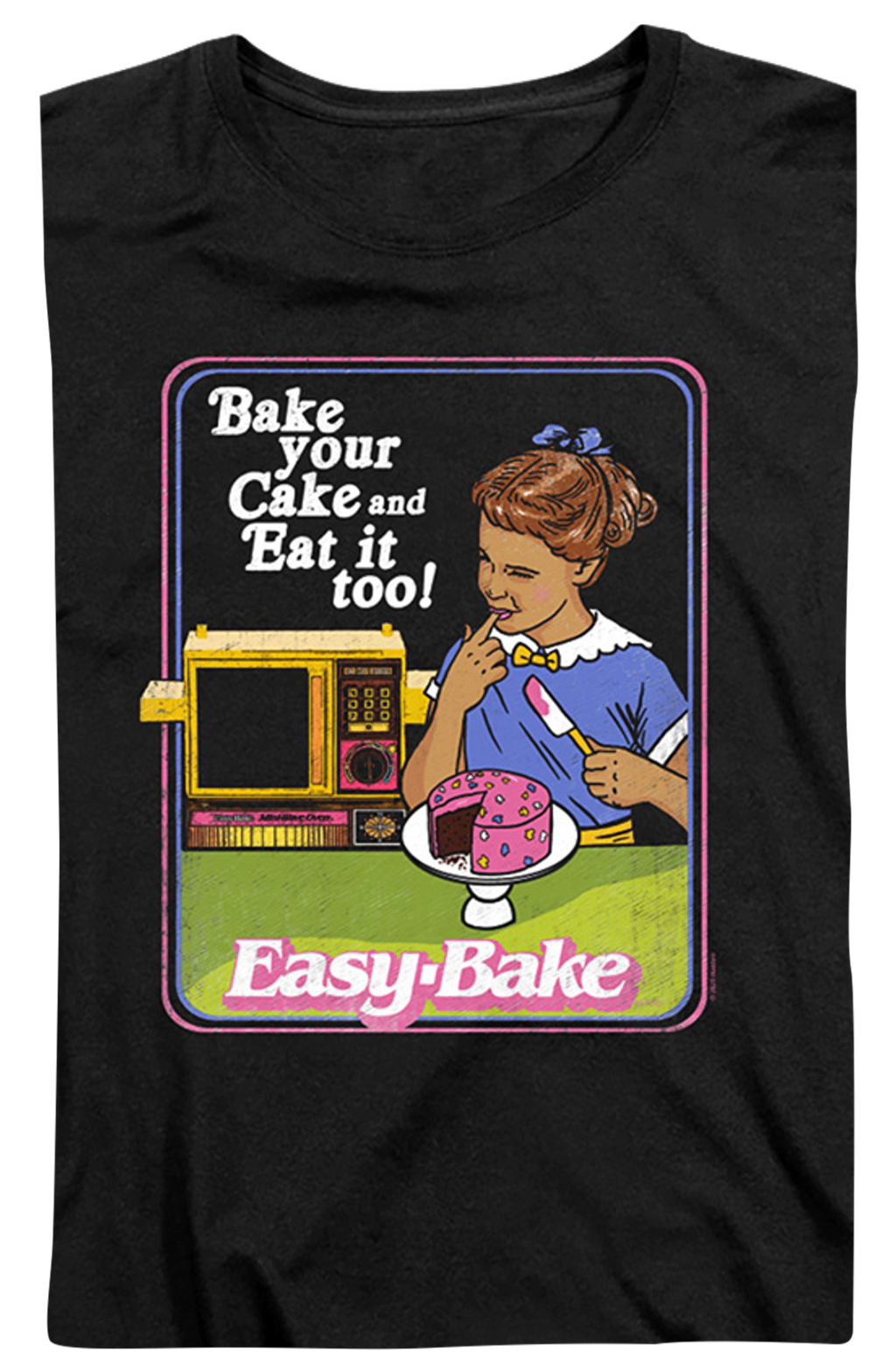 Womens Bake your Cake and Eat it too Easy-Bake Oven Shirt product image 2