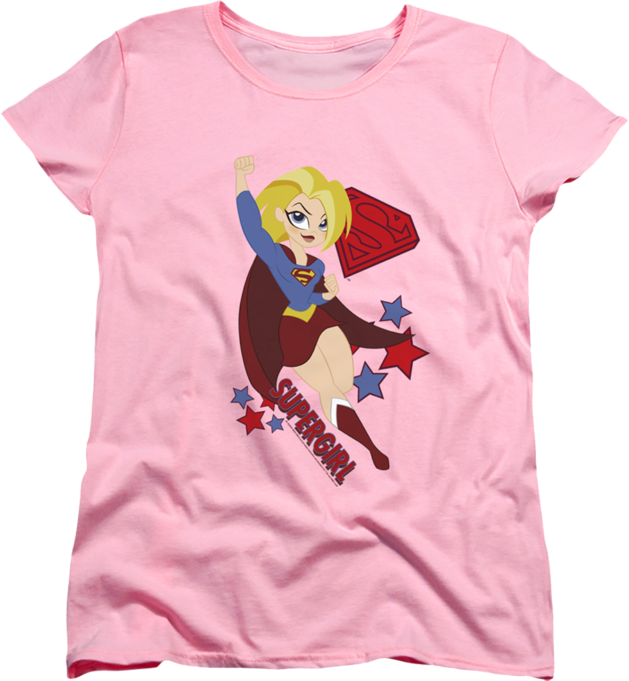 Womens DC Super Hero Girls Supergirl Shirt product image 1