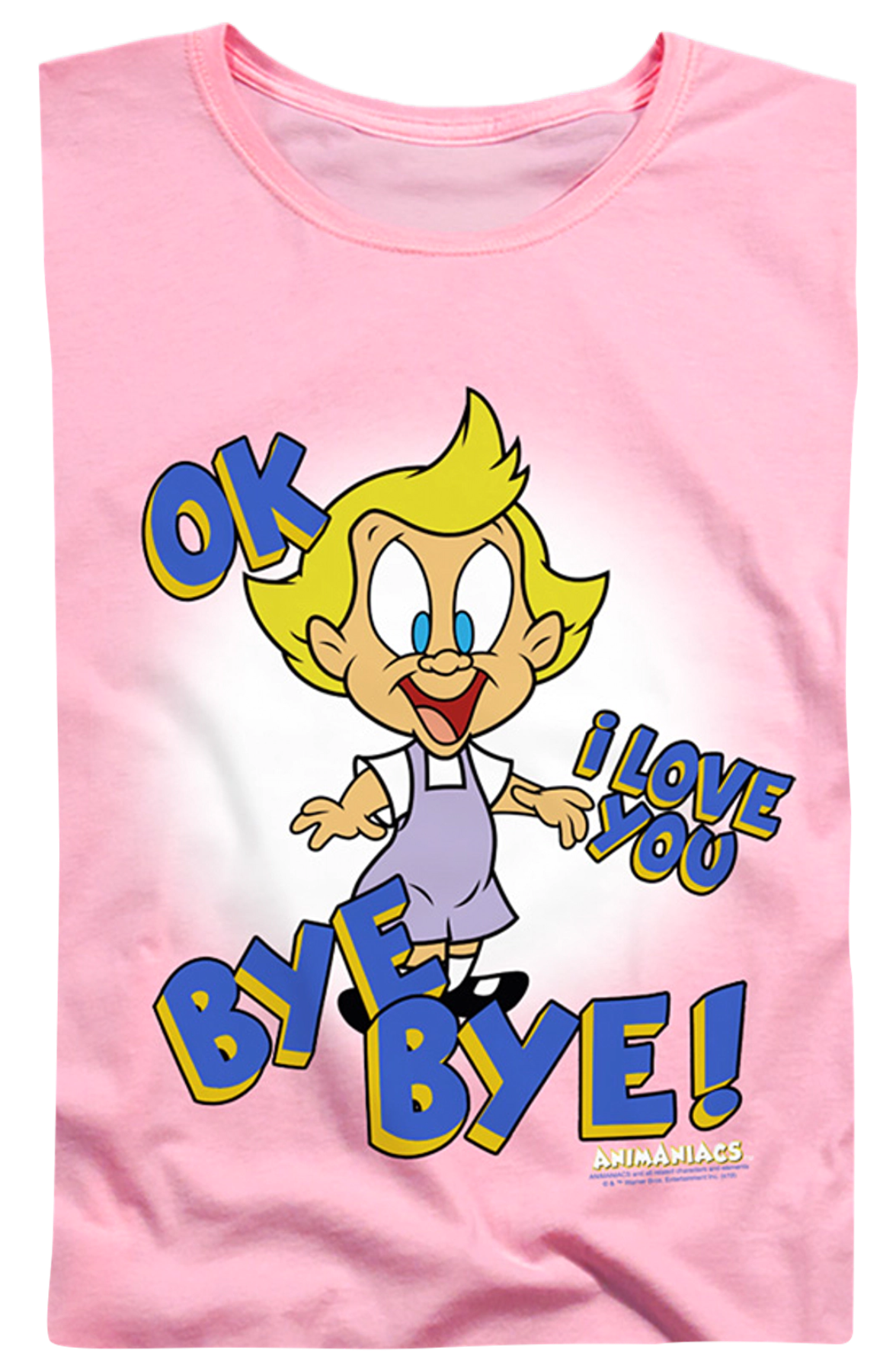 Womens Mindy OK I Love You Bye Animaniacs Shirt product image 2