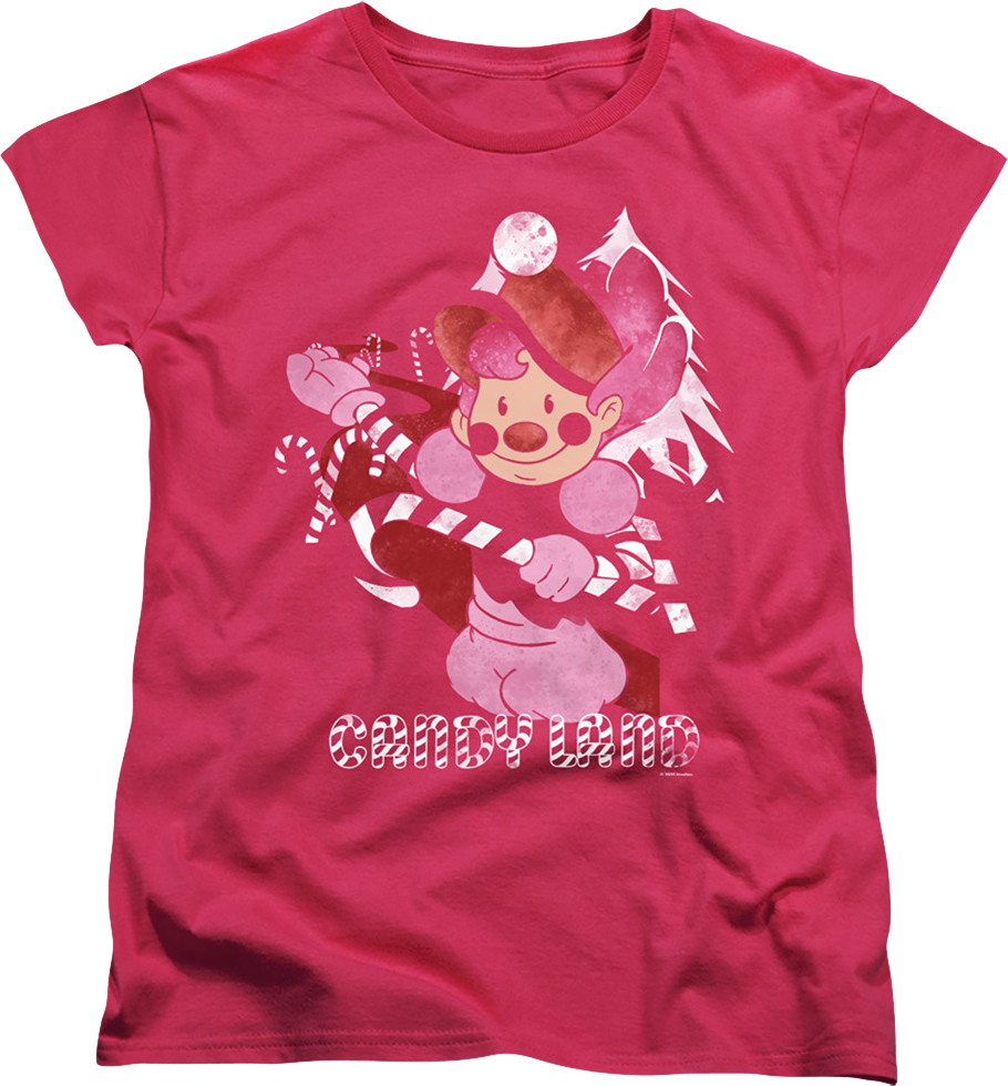 Womens Mr. Mint Candy Land Shirt product image 1