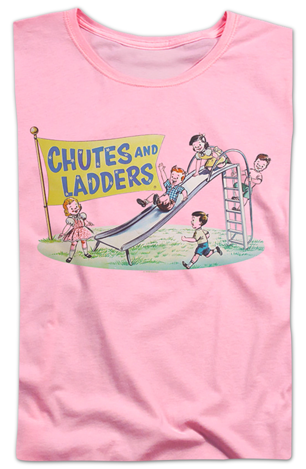 Womens Pink Chutes And Ladders Shirt product image 2