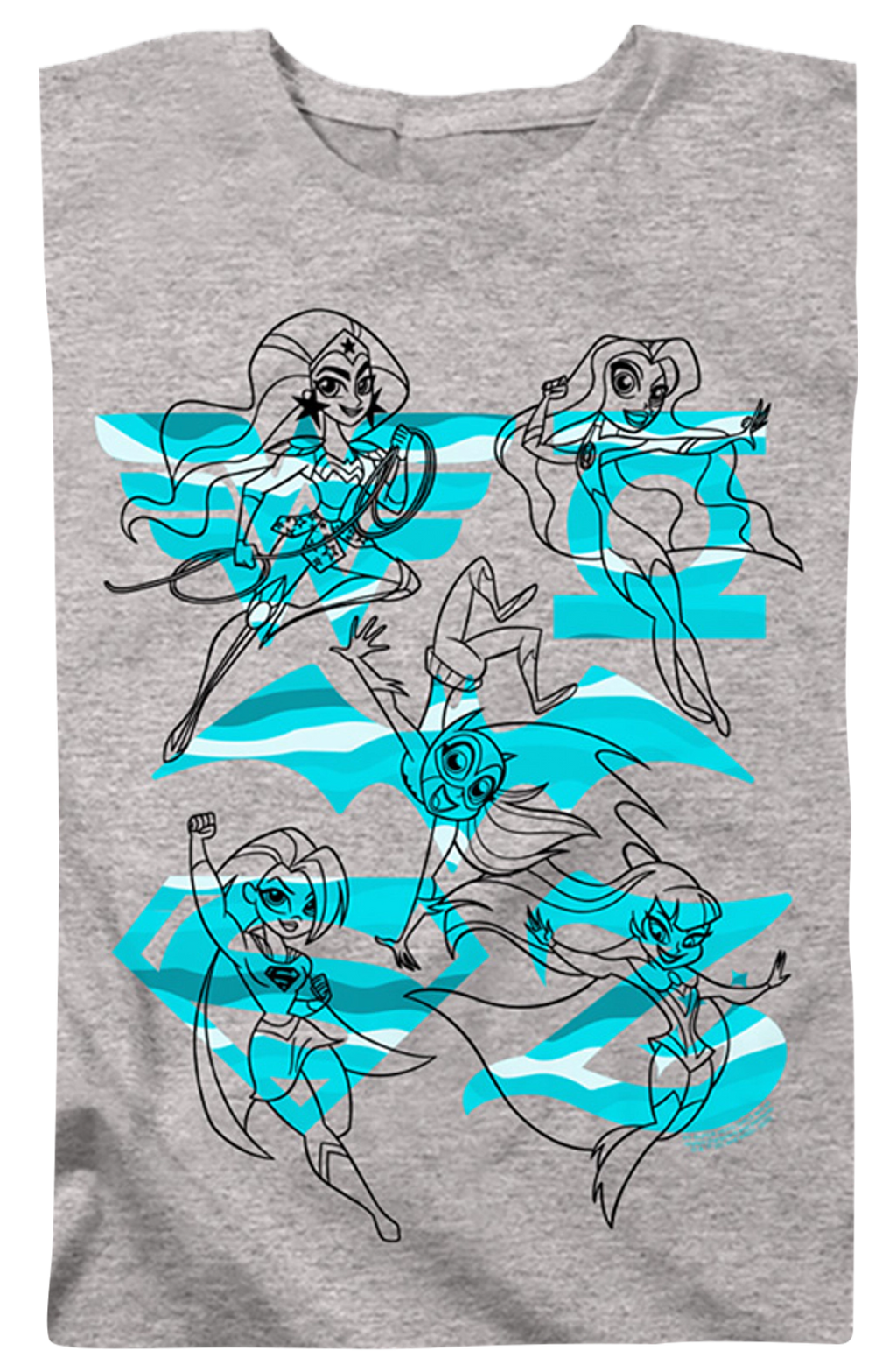 Womens Sketches DC Super Hero Girls Shirt product image 2
