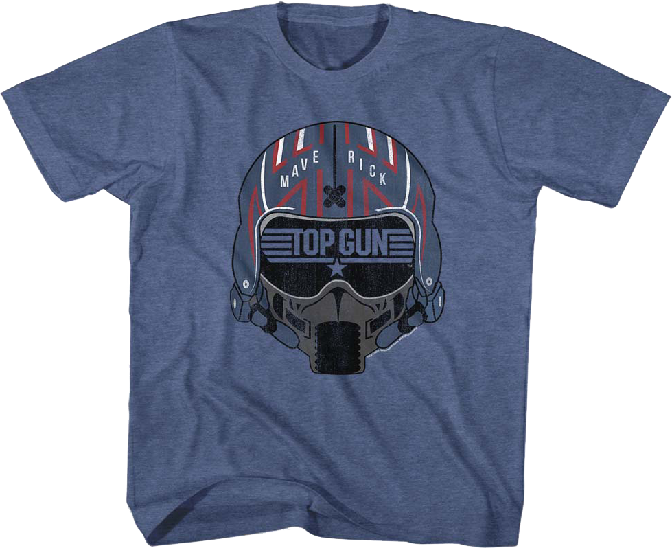 Youth Maverick Helmet Top Gun Shirt product image 1
