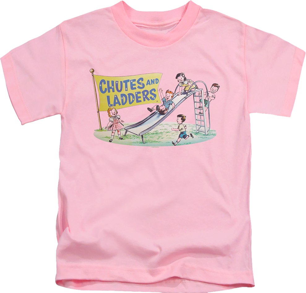 Youth Pink Chutes And Ladders Shirt product image 1