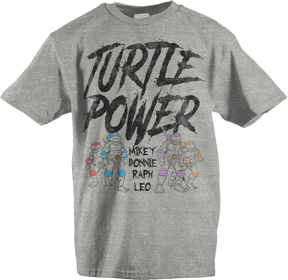 Youth Turtle Power Teenage Mutant Ninja Turtles Shirt product image 1